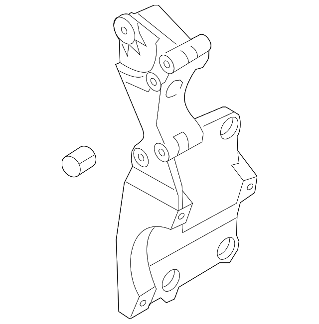 Mount Bracket 03L-903-139-D - View 8