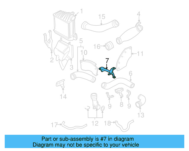 Upper Bracket 06A-145-756-A - View 13