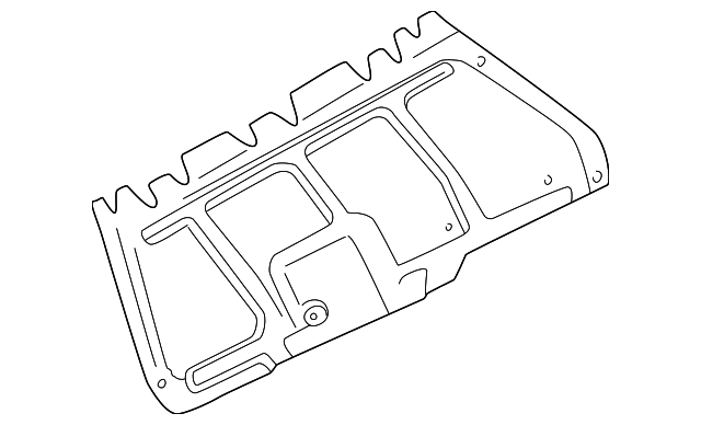 Center Shield 1J0-825-237-AD - View 7