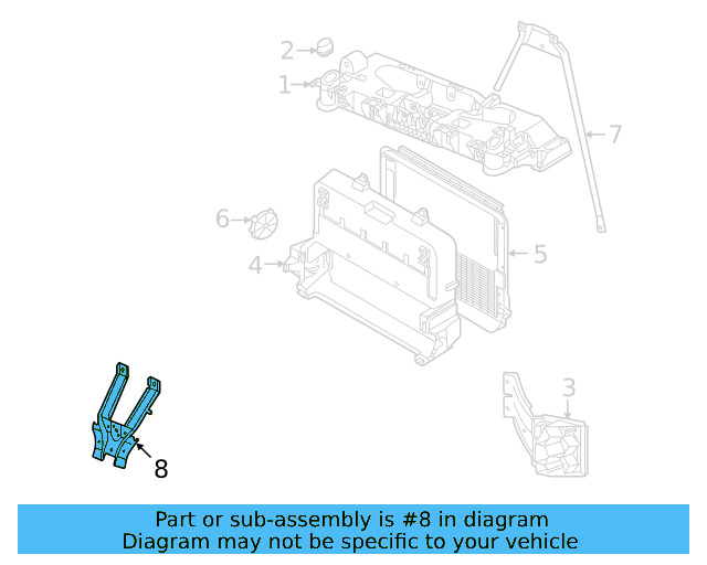 Lock Support 11A-805-567-F - View 5