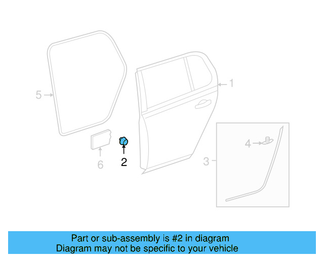 Door Shell Bumper 1K8-837-529 - View 8