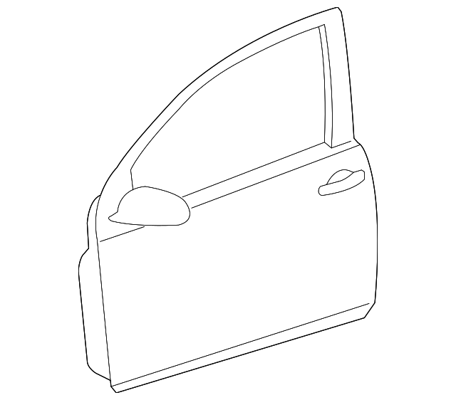 Door Shell 5K3-831-055-K - View 6