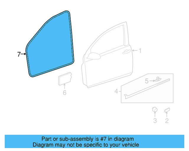Door Weather 5K3-837-675-A - View 6
