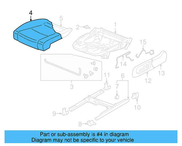 Seat Cover 1Q0-881-405-CS-UFK - View 5