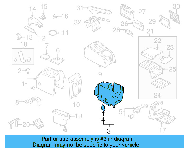 Mount Bracket 1K5-864-251-C - View 12