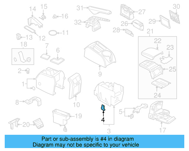Mount Bracket Spring 1K0-864-125 - View 5