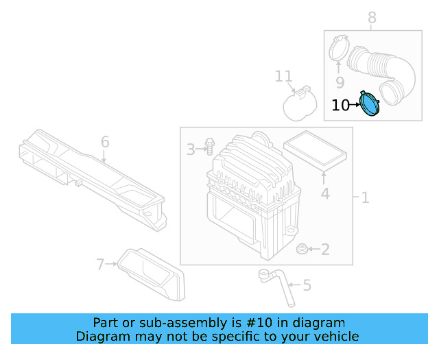Intake Pipe Clamp N-911-521-01
