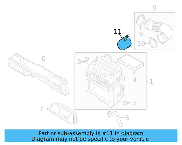 Mass Air Flow Sensor 03N-906-461 - View 7