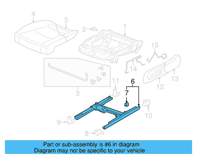 Seat Adjuster 1Q0-881-184 - View 3