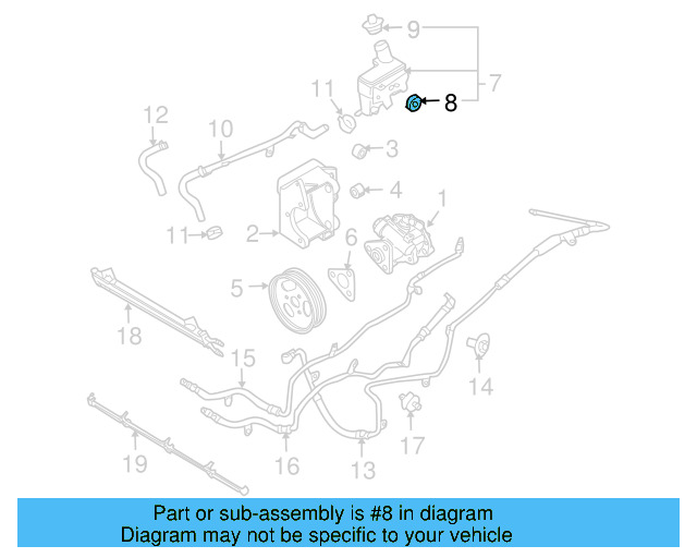 Reservoir Grommet 052-129-669-A - View 3