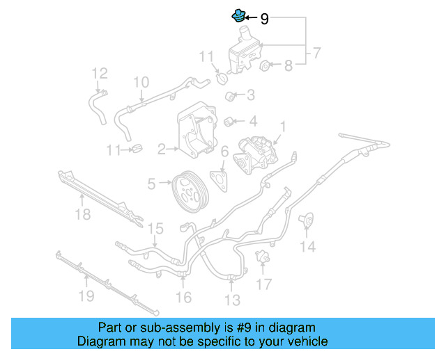 Reservoir Cap 3D0-422-376 - View 4