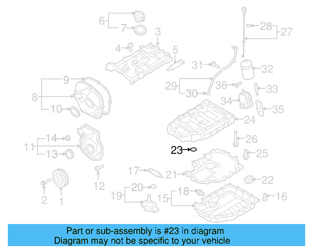 Gasket 06J-103-147 - View 7