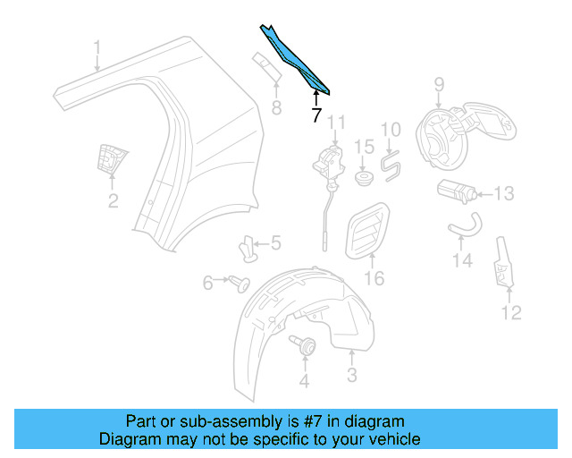 Reinforcement 5K6-809-665 - View 4