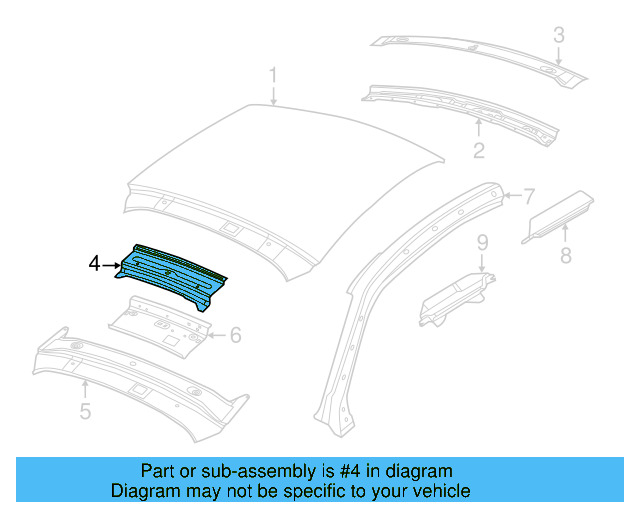 Rear Header 5C5-817-465 - View 5