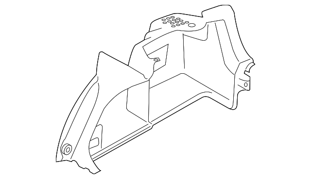 Trunk Trim Panel 561-867-428-T-1BS - View 3