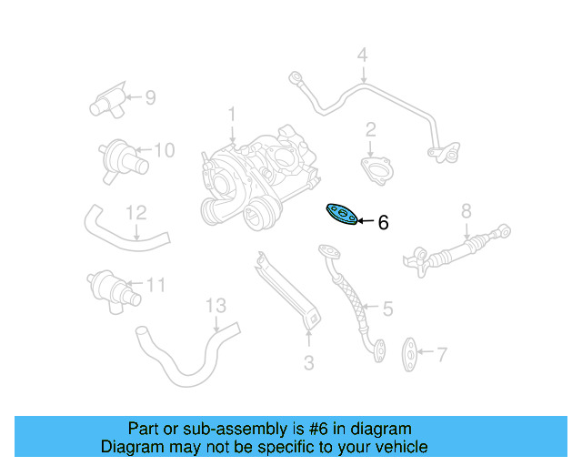 Return Line Gasket 058-145-757-C