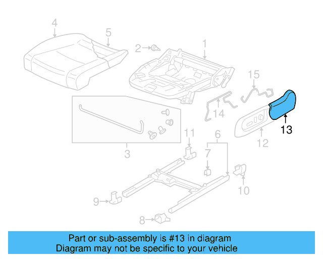 Side Cover 1Q0-881-477-92W - View 3