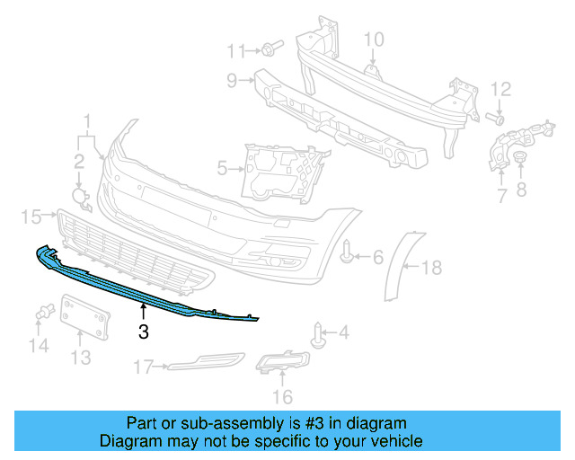 Spoiler 5G0-805-915-Q-9B9