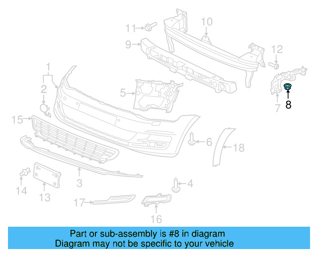 Guide Nut WHT-007-644 - View 14