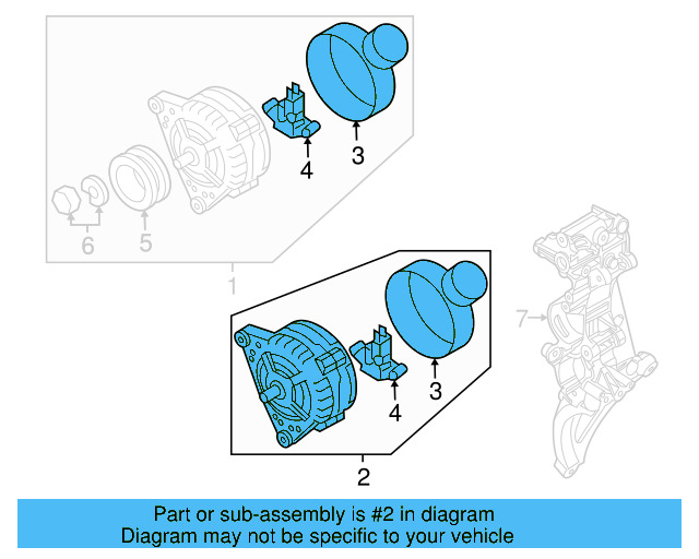Alternator 07K-903-023-A - View 21