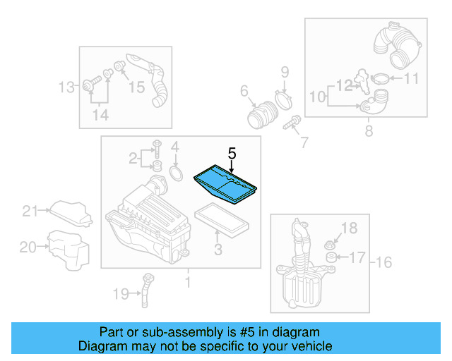 Grille 1K0-129-668-B - View 5