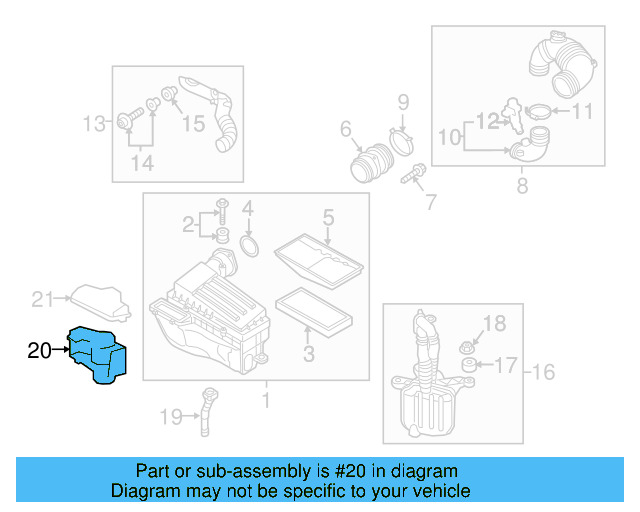 Inlet Connector 5K7-805-962-9B9