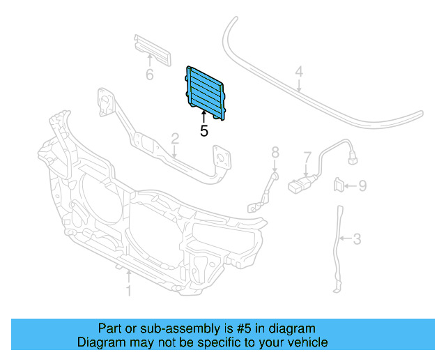 Louver 8A0-121-223 - View 3