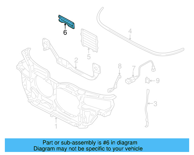 Louver 8D0-121-223 - View 4