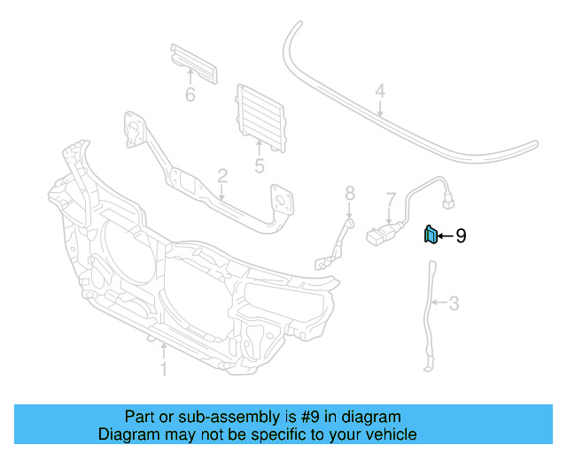 Temp Sensor Retainer N-906-539-01 - View 4