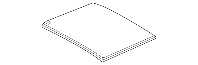 Rear Glass Upper Seal 3G9-877-913