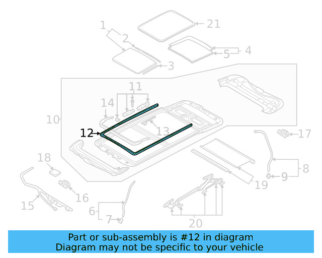 Frame Assembly Gasket 3G9-877-439 - View 4