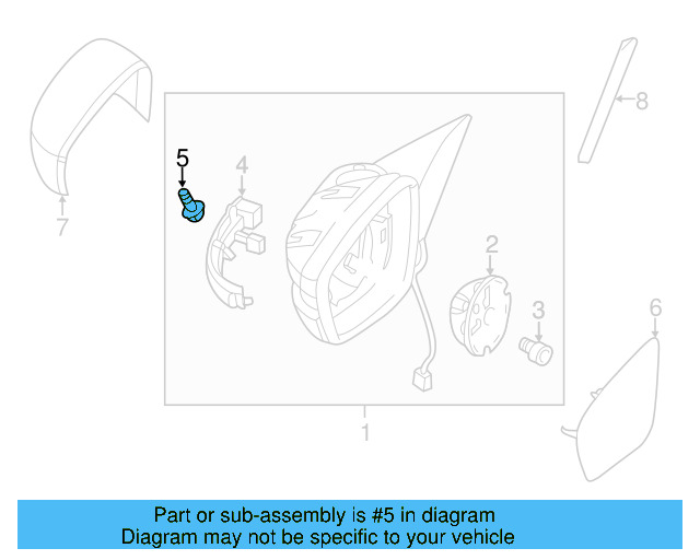 Upper Hinge Mount Bolt N-912-056-02 - View 10