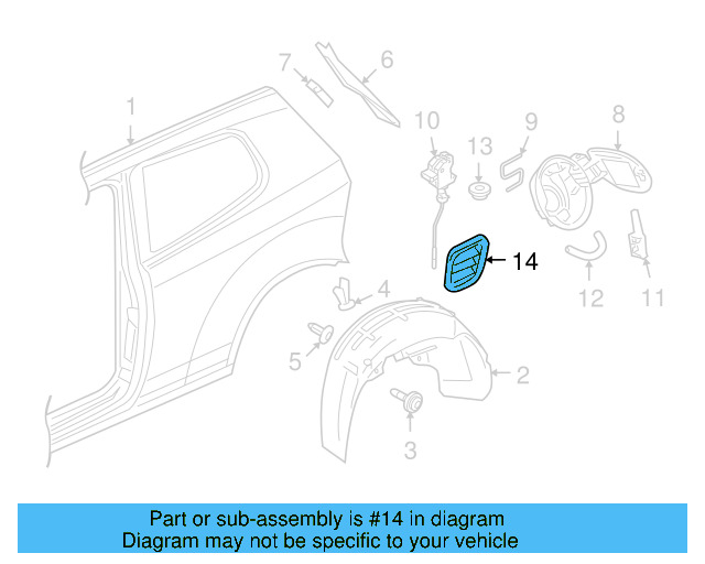 Vent Valve 1K0-819-466-B