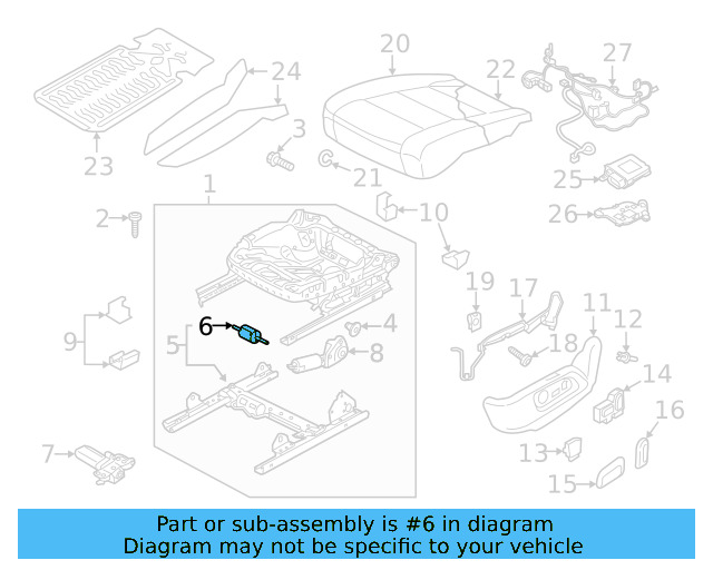 Adjust Motor 3QF-959-112-A - View 3