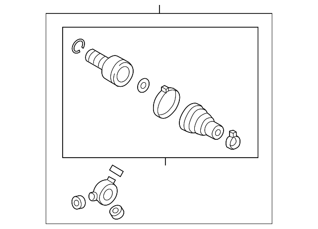 Inner Joint Assembly 1KM-498-103 - View 8