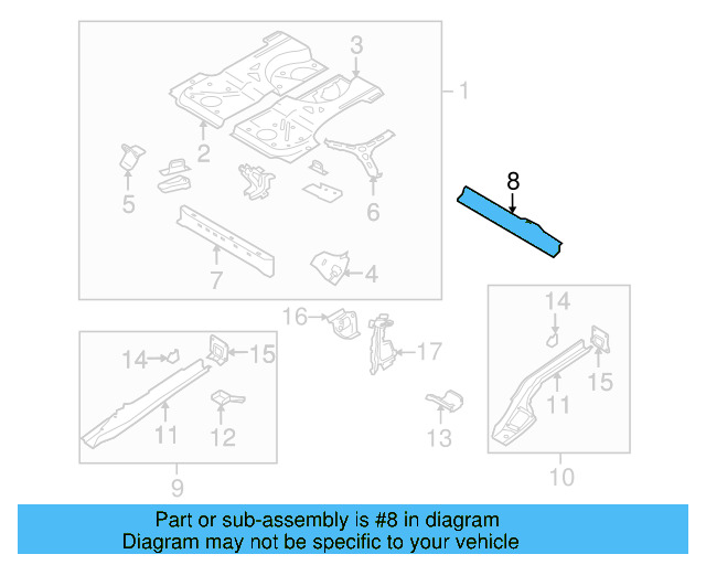Front Bracket 1K0-253-144-AP - View 37