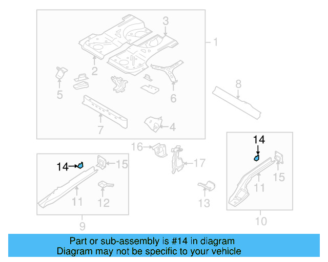 Front Bracket 1K0-253-144-AP - View 40