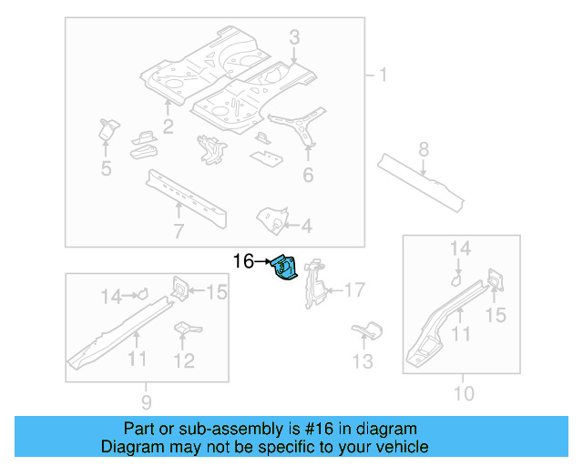 Strut Mount 1K0-802-191 - View 23