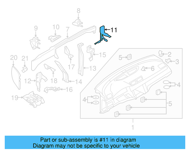 Outer Bracket 3C1-858-506-C - View 6