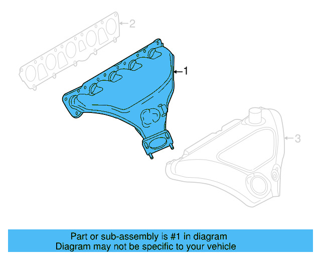 Exhaust Manifold 07K-253-031-H - View 15