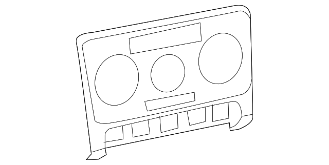 Trim Plate 5C5-820-073-E-1QB - View 5