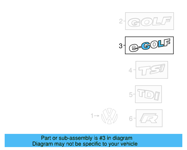 Nameplate 5GE-853-687-AFL - View 8