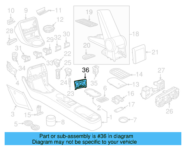 Trim Plate 5C5-820-073-E-1QB - View 2