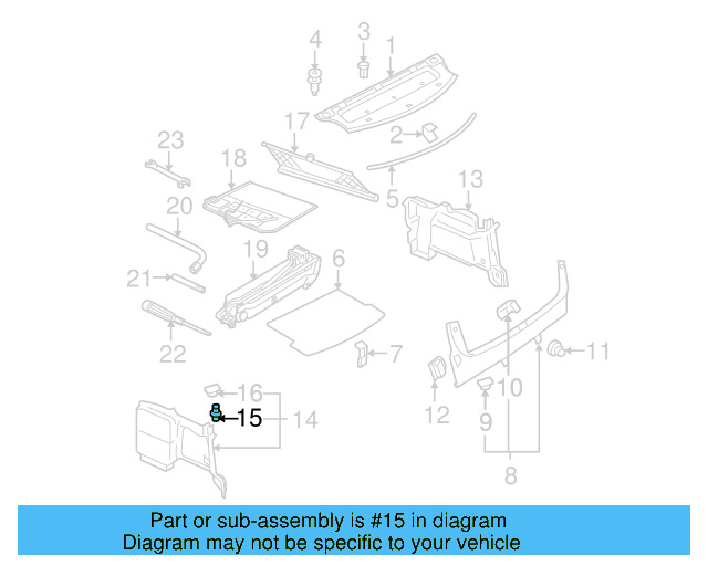 Top Cover Nut 3B5-867-468-01C - View 9