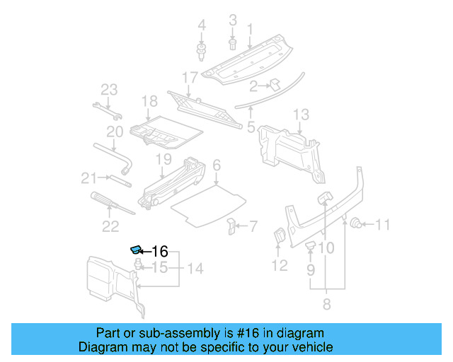 Handle 3B5-867-467-01C - View 6
