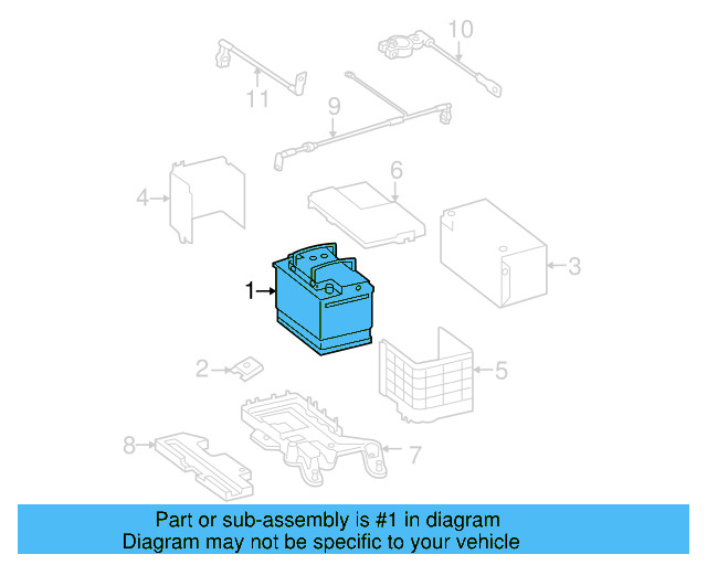Vehicle Battery 000915105AF - View 3