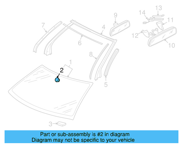 Mirror Support 6N0-845-543 - View 10