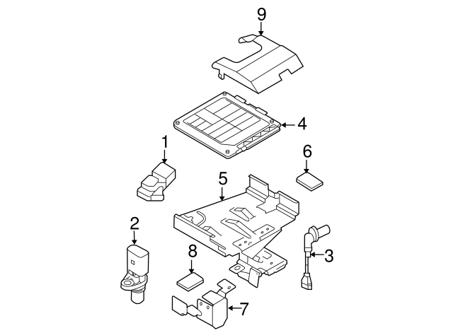 Pressure Sensor 03G-906-051-D - View 57