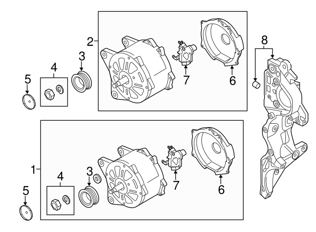 Pulley Hardware Kit 028-903-320-C - View 95