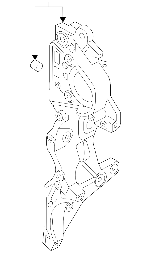 Alternator Bracket 04L-903-141-B - View 9